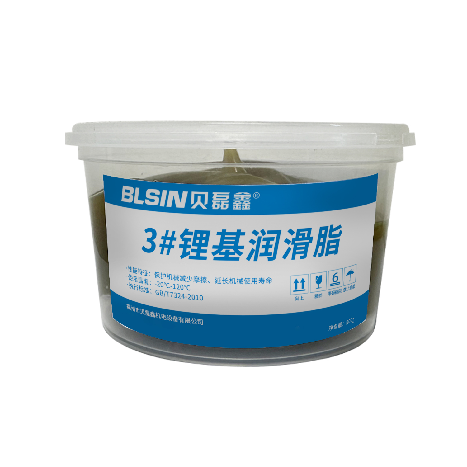 blsin 3#锂基润滑脂 500g/罐 参数配置详解
